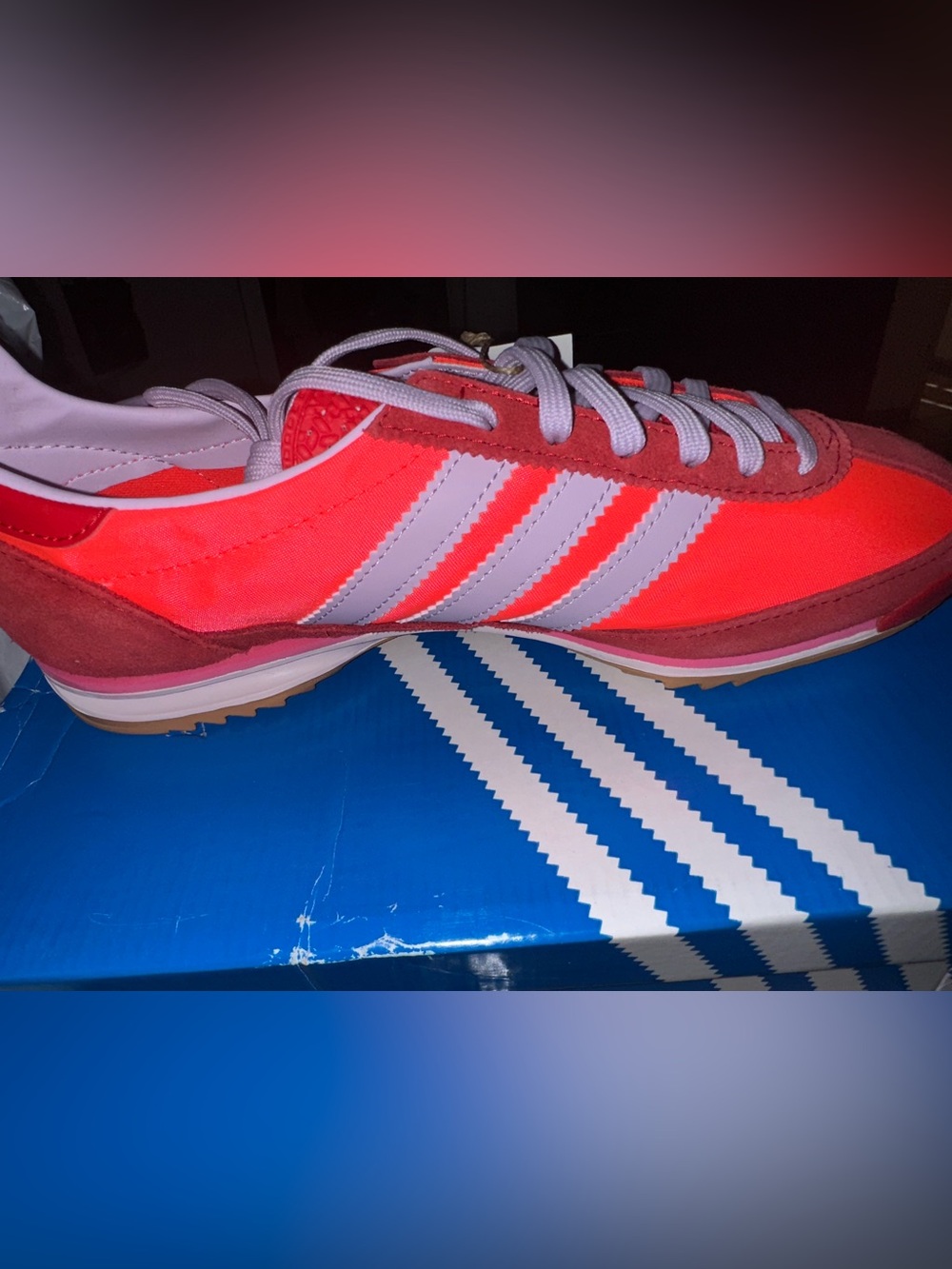 Adidas SL 72 OG W Shoe Box Label
